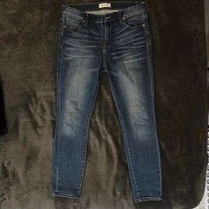 Madewell Skinny Skinny High Rise Denim Jeans Size 30